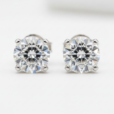 4 ct diamond studs