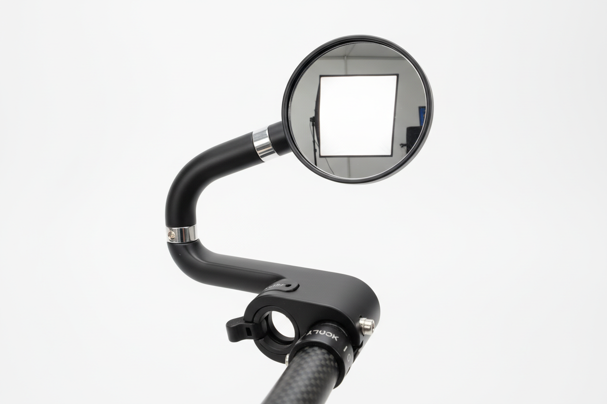 Electric bike rear view mirror