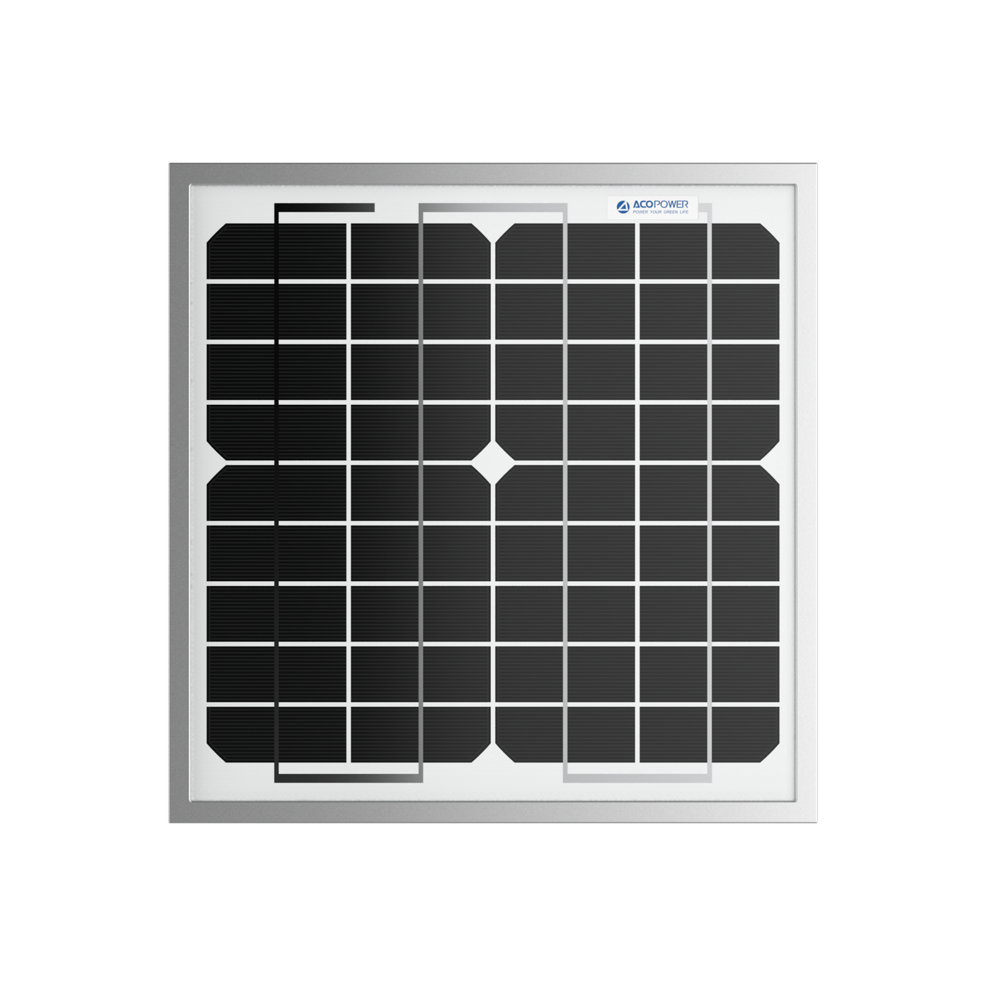10 Watt 12 Volt Monocrystalline Solar Panel