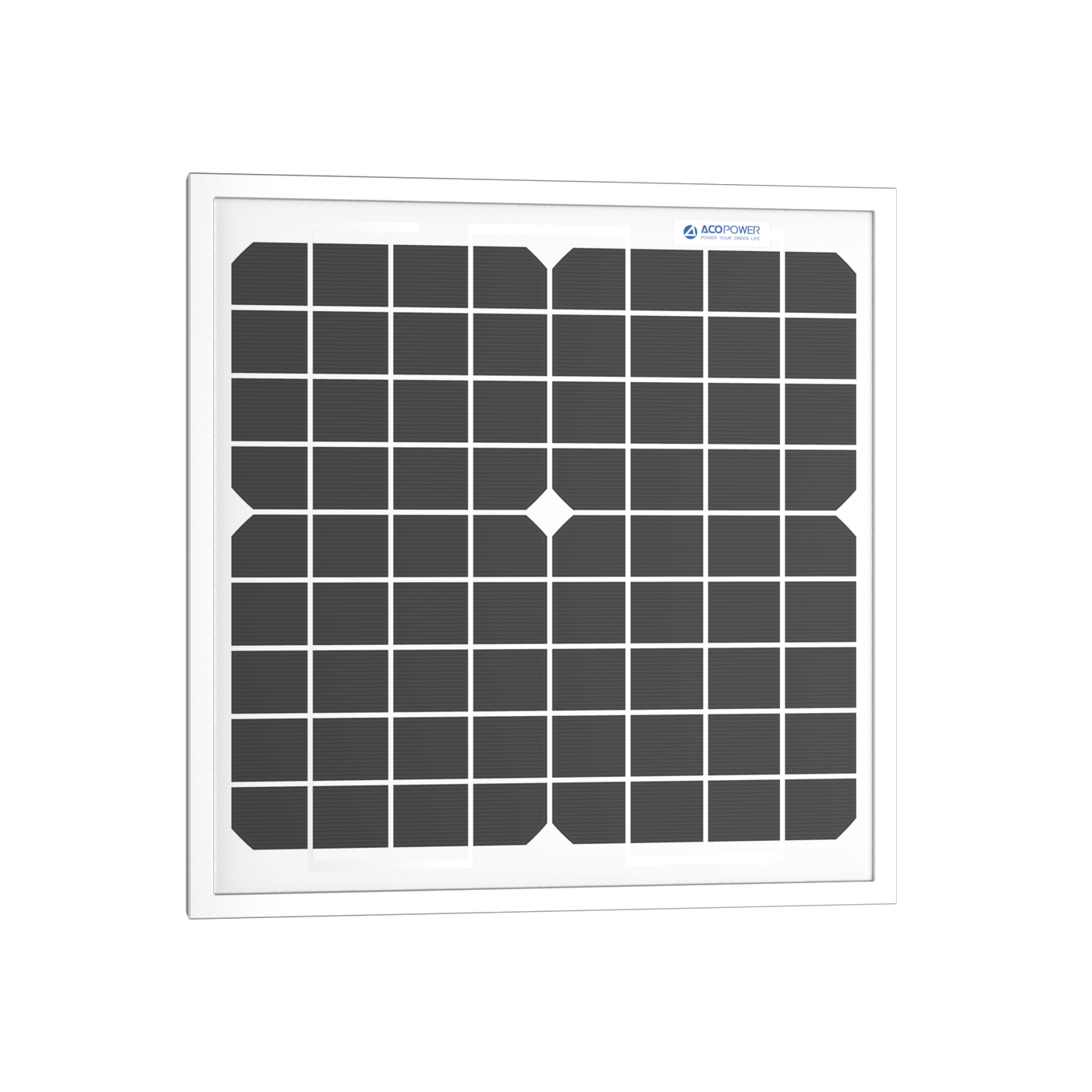 10 Watt 12 Volt Monocrystalline Solar Panel