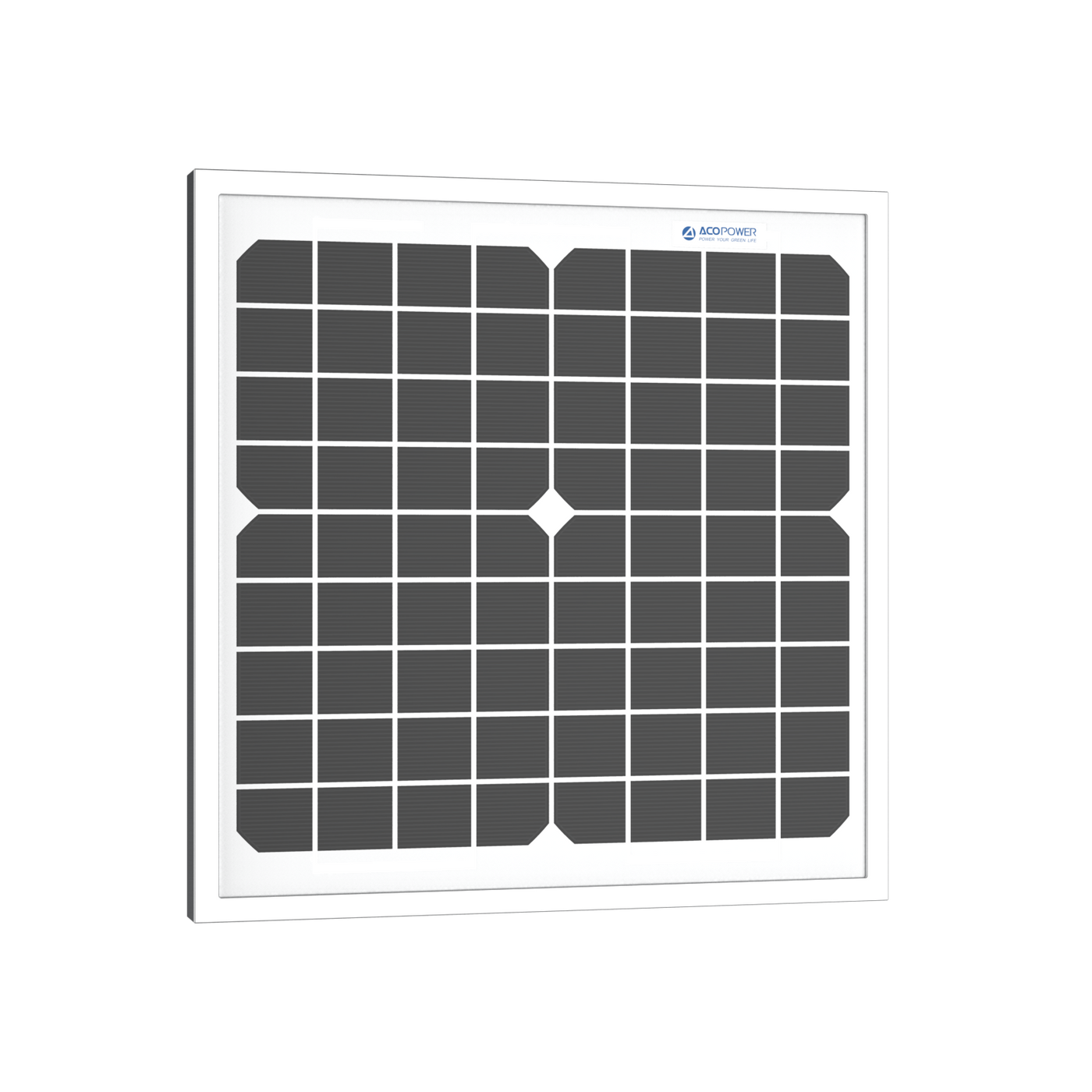10 Watt 12 Volt Monocrystalline Solar Panel