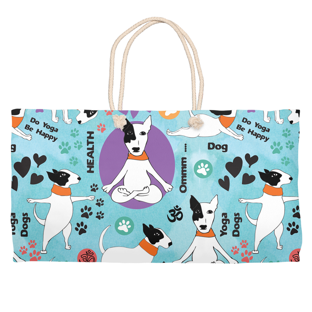 Yoga Dog Weekender Tote