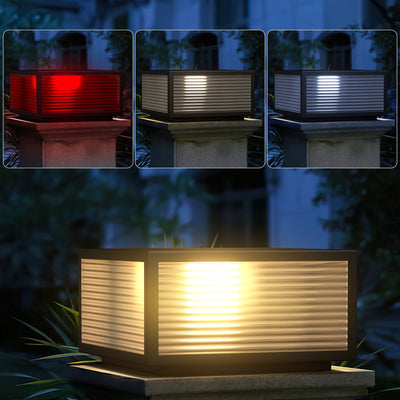 Solar-Powered Outdoor Post Lights For Garden Pathways