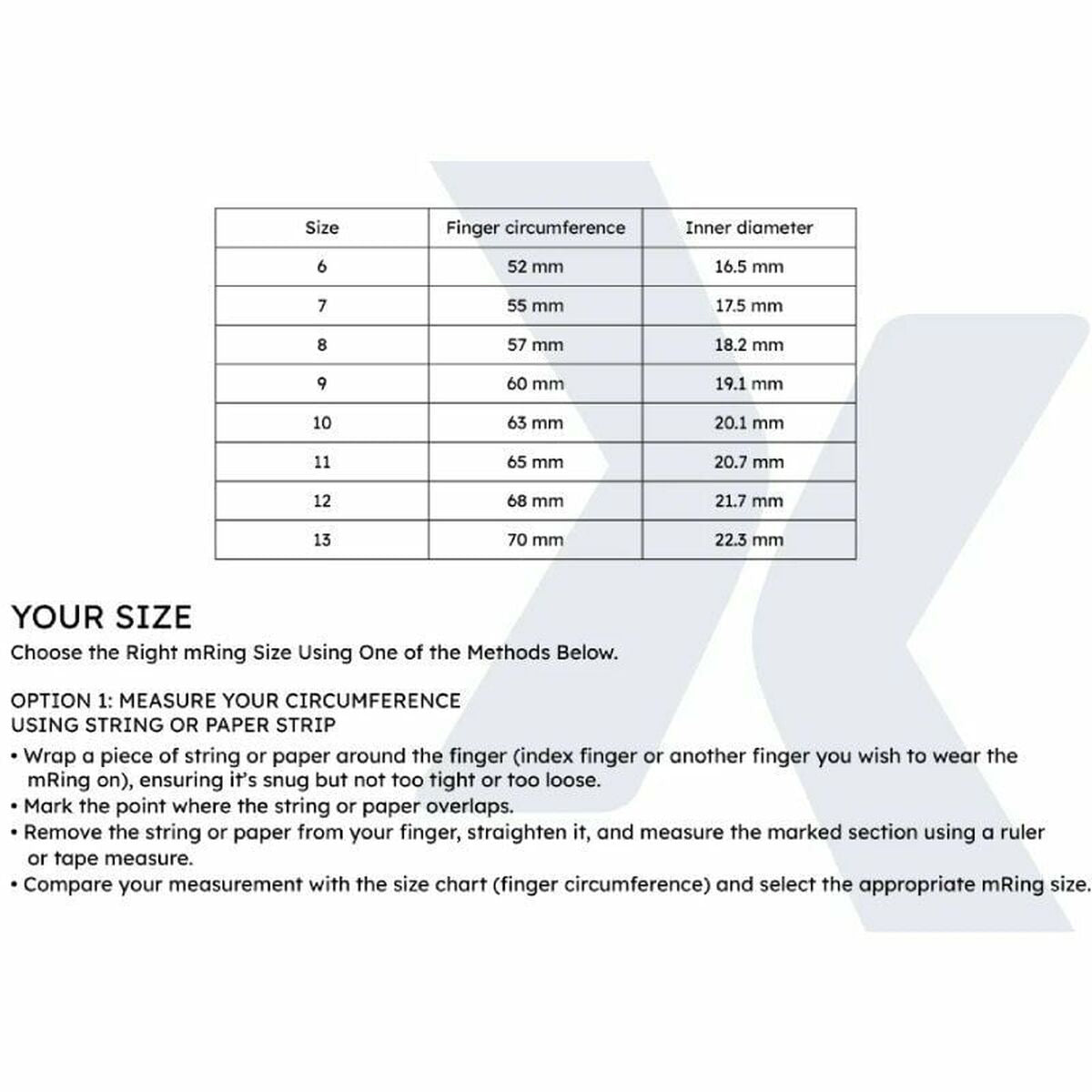 Smart ring Maxcom MR100 Black