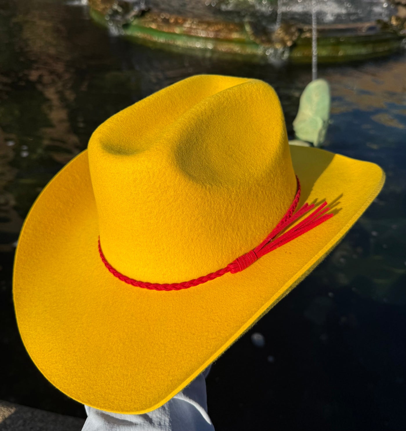 100% Wool Cowboy Hat Solid, Solid Cowboy Hat for Burning