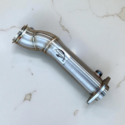 3.5 Inch S58 Race Downpipe For BMW M3 G80, M2 G87, M4 G82, M4 G83