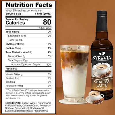 Chai Tea Syrup Syruvia