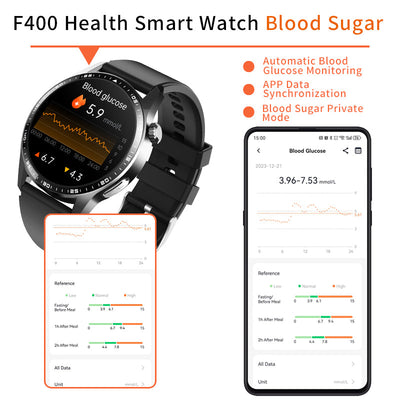 Healthy Blood Oxygen Smart Watch Men ECG+PPG Precise Body Temperature Heart Rate Monitor Smartwatch HRV Blood Pressure Watches
