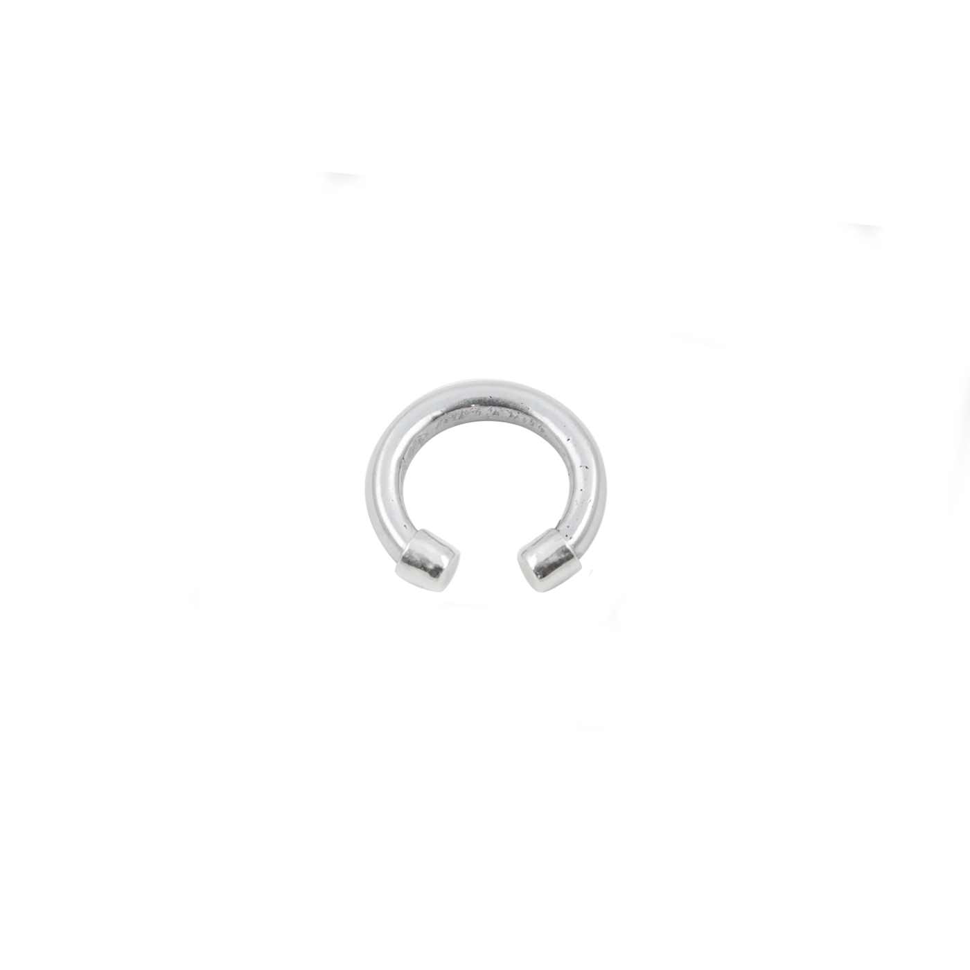 VIRTUOUS CIRCLE EAR CUFF - GOLD OR SILVER TONE