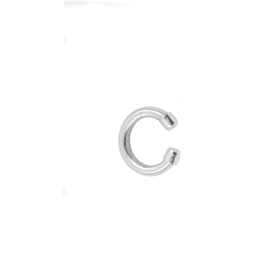 VIRTUOUS CIRCLE EAR CUFF - GOLD OR SILVER TONE