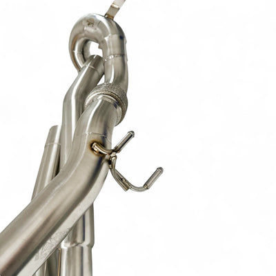 AWD Audi 8Y S3 Race Downpipe & VW MK8 Golf R Race Downpipe - Palenon Performance