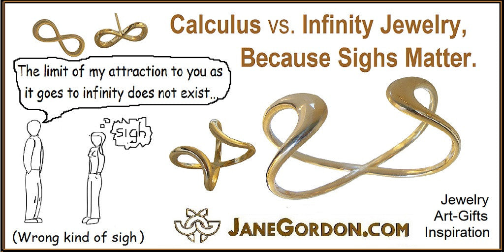 Custom Design: Heartbeat Arrow with Infinity links- Necklace- 18K gold with diamonds