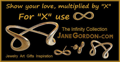 Custom Design: Heartbeat Arrow with Infinity links- Necklace- 18K gold with diamonds