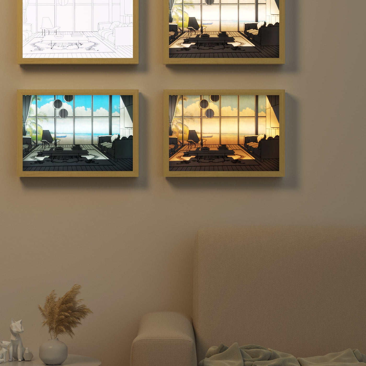 Decorative LED Paintings