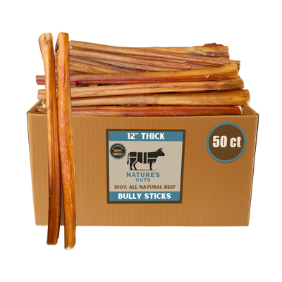 12" Thick Bulk Bully Sticks