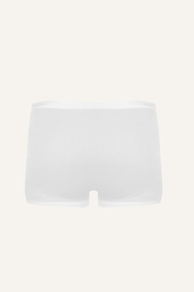 Silk Boxers – White