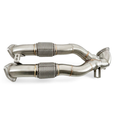 2.5T Race Downpipe For 2018+ Audi RS3 8V, RS3 8Y & TTRS 8S | Palenon Performance