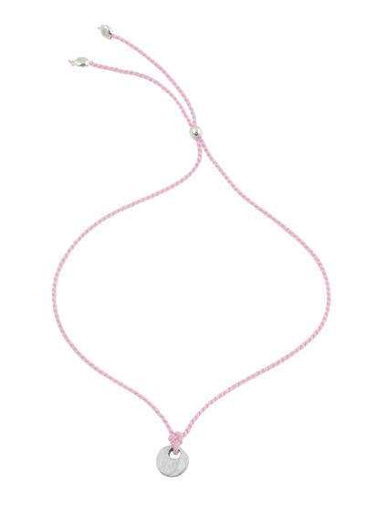 BEAUTY IN ADVERSITY - LOTUS FLOWER SILK MANTRA BRACELET