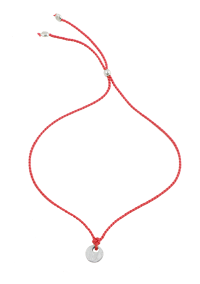 BEAUTY IN ADVERSITY - LOTUS FLOWER SILK MANTRA BRACELET