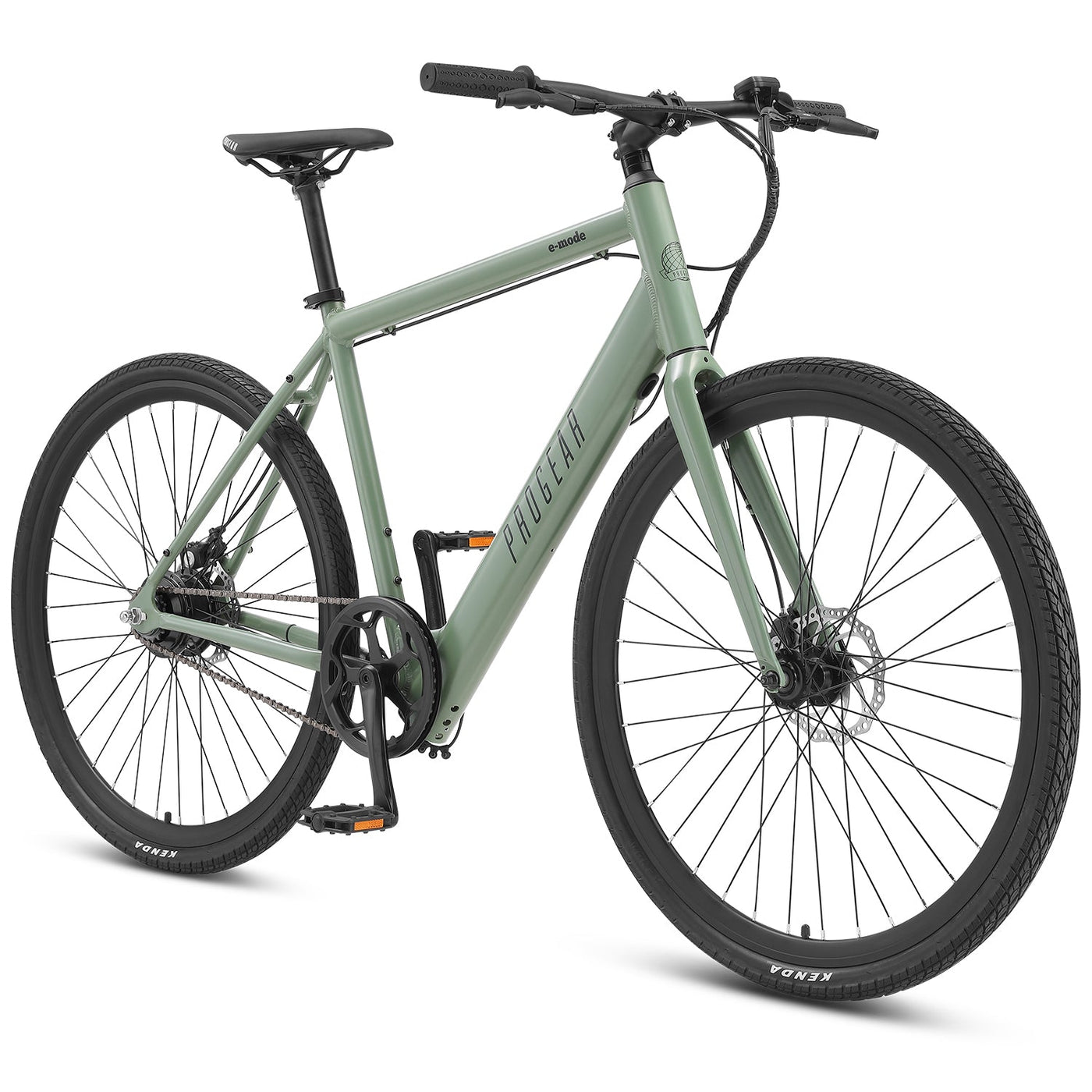 NNEDSZ Progear Bikes E-Mode Urban E-Bike 700c*56cm in Olive