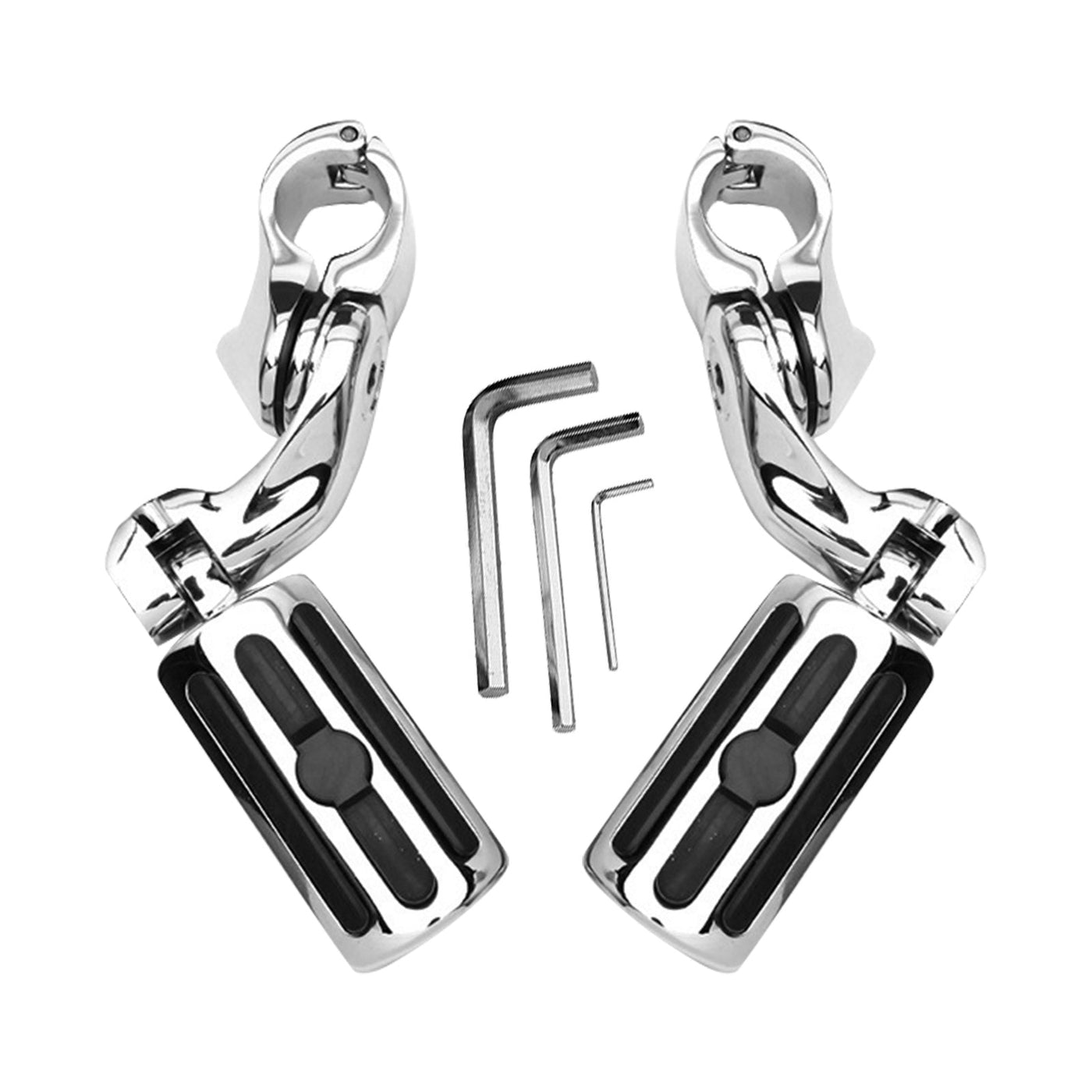 1-1 4''Motorcycle Highway Foot Pegs Chrome Engine Guard Suitable For Davidson AU