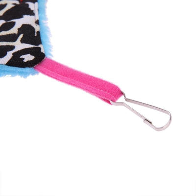 Double Layer Warm Pet Hamster Hammock Nest Squirrel Hanging Blanket Mat Bed Small Pets Chinchillas Rat House Mat Pet Supplies