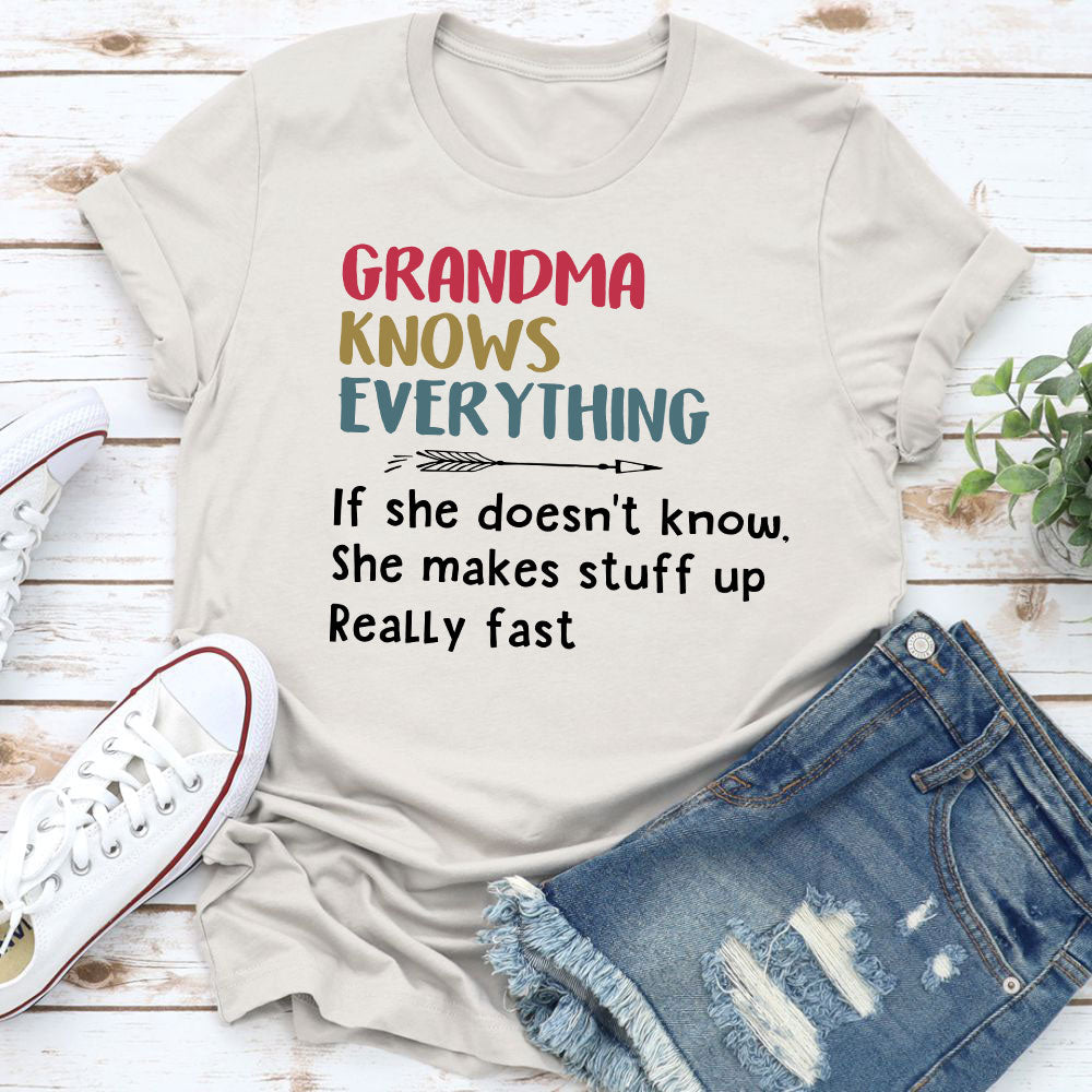 Grandma Knows Everything T-Shirt