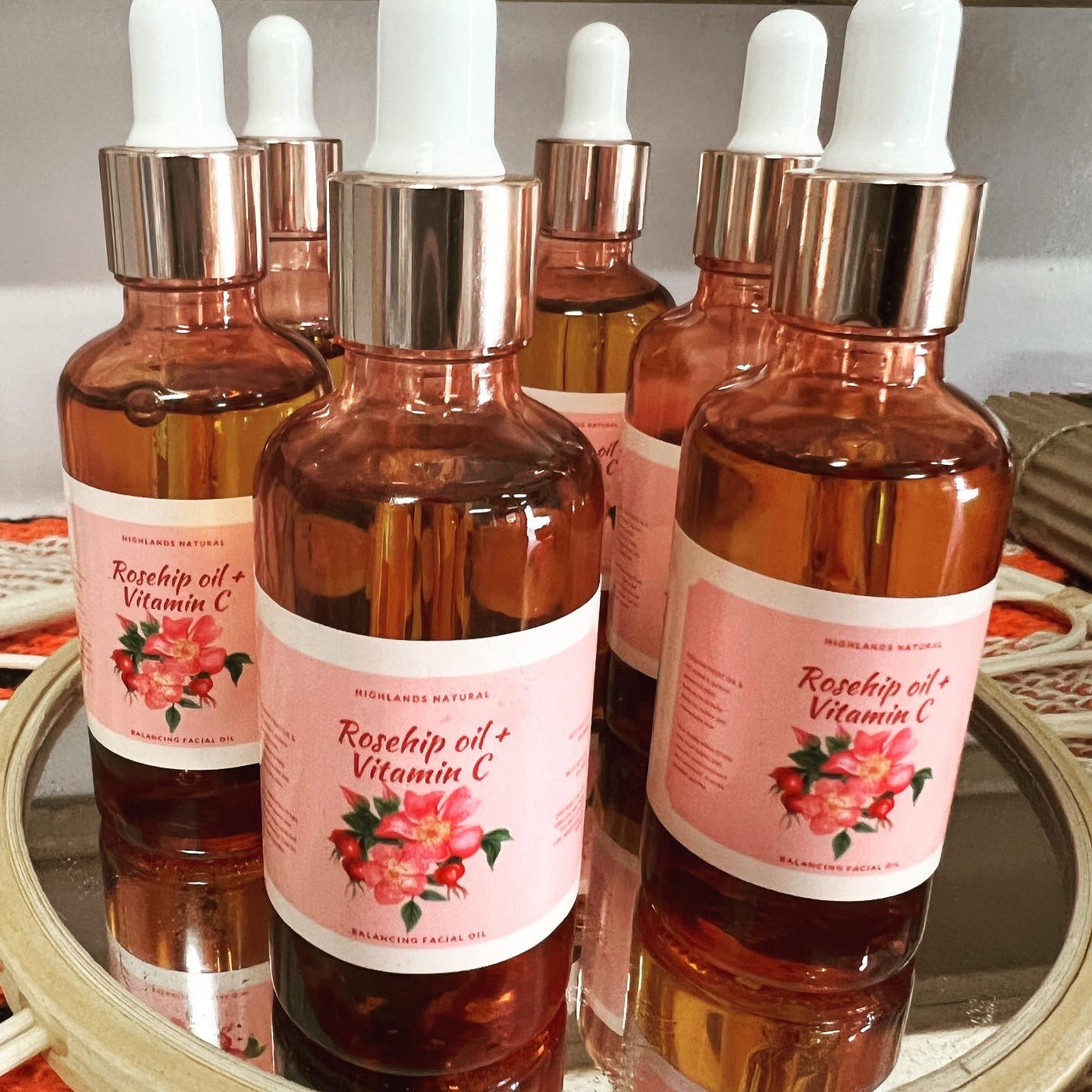 Rosehip oil + Vitamin C Face Serum