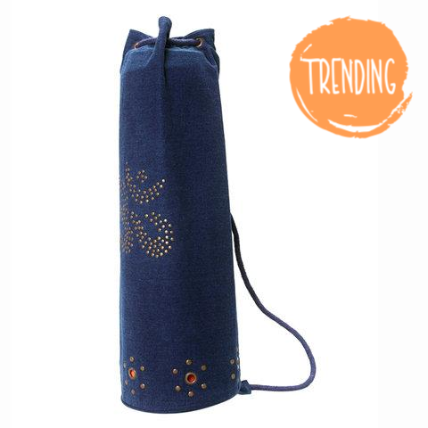 OMSutra Denim Yoga Mat Bag