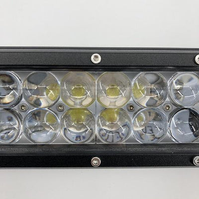 1 Slide Bracket Dual Color Strobe Light Bar Sync with 4 Packs 4" LED Pods
