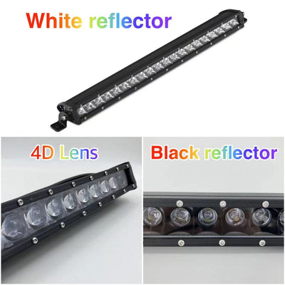 12" 60W Slim Light Bar